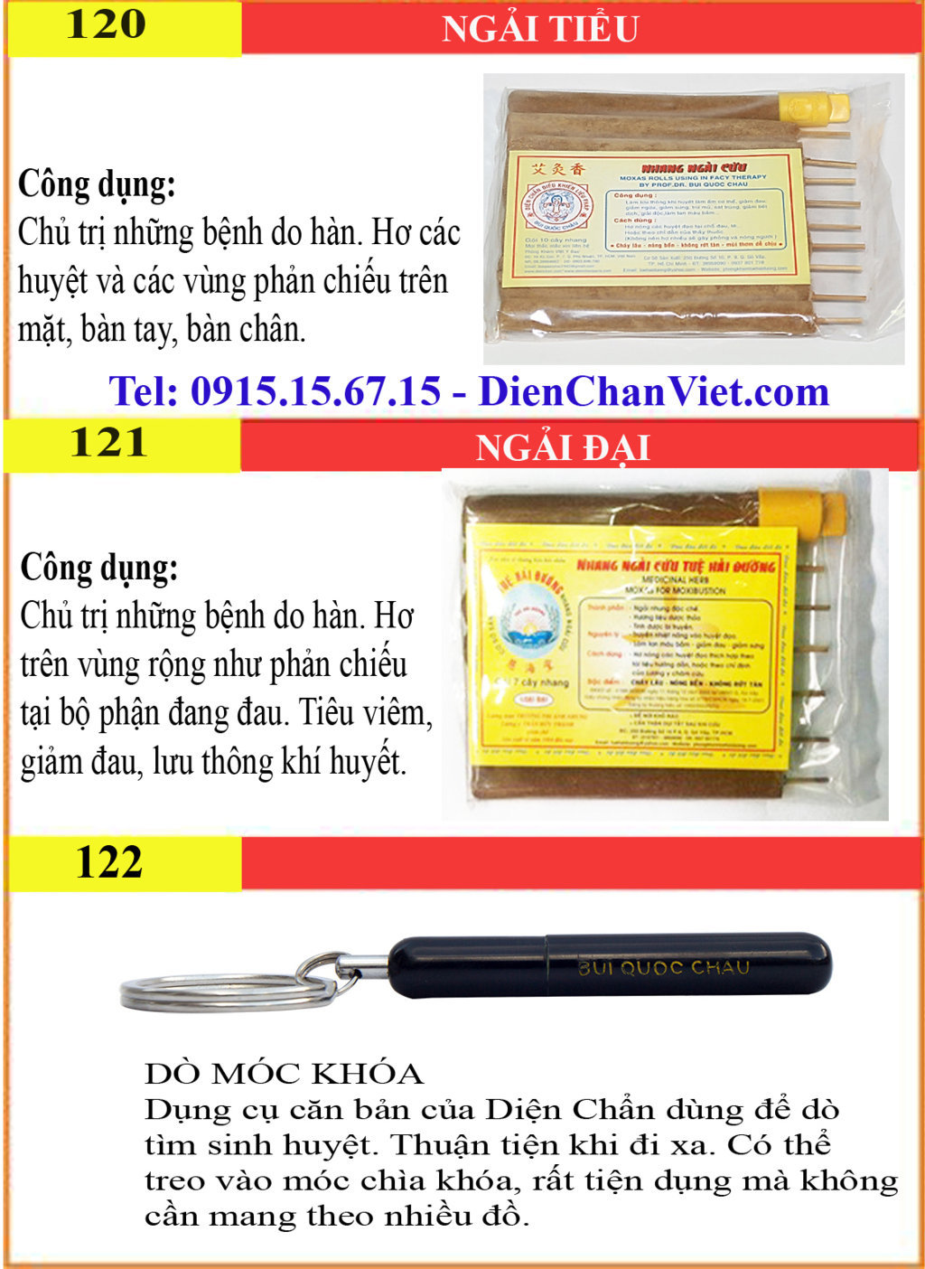 Dò móc khóa diện chẩn